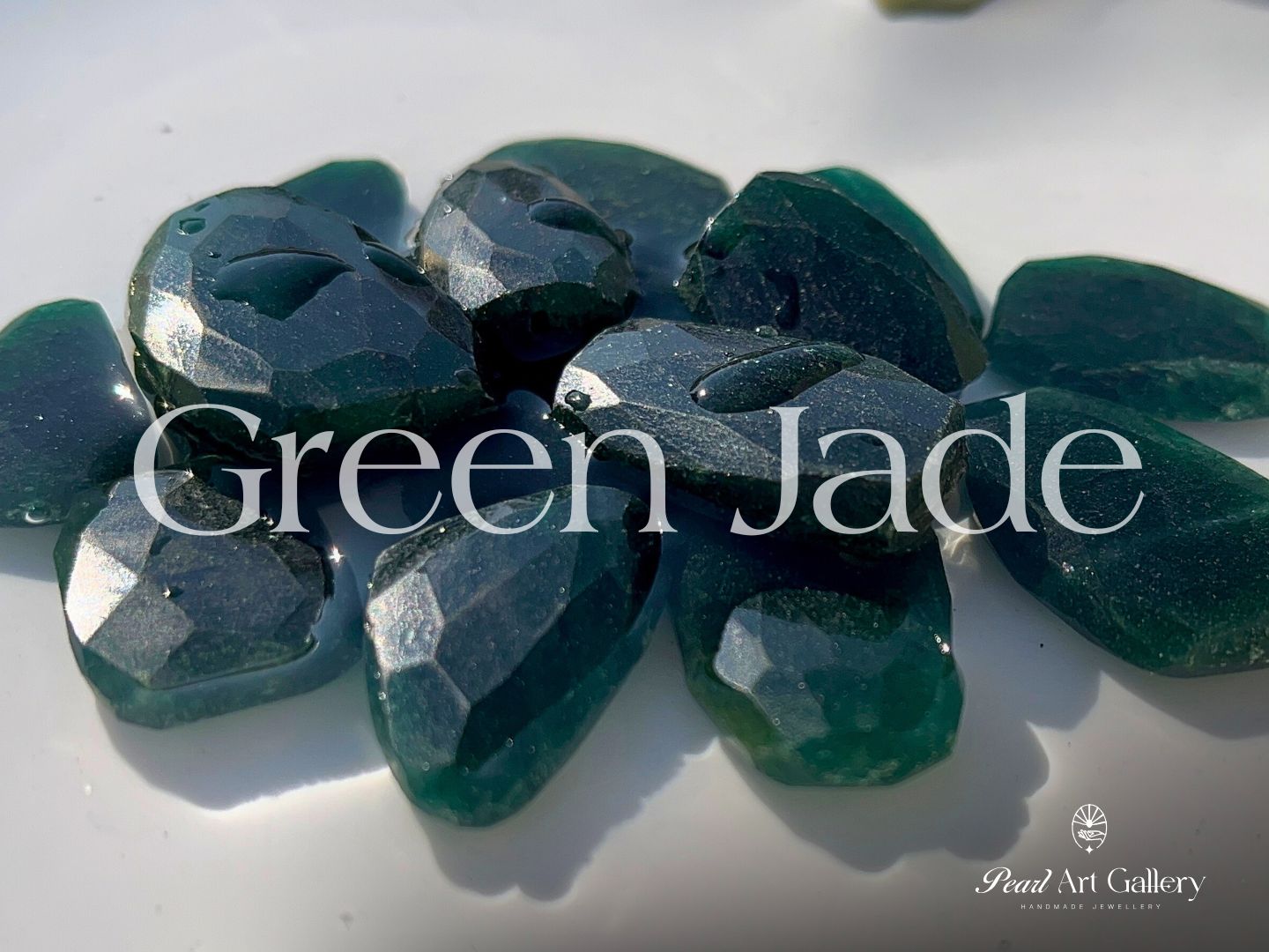 Green jade - Pearl Art Gallery