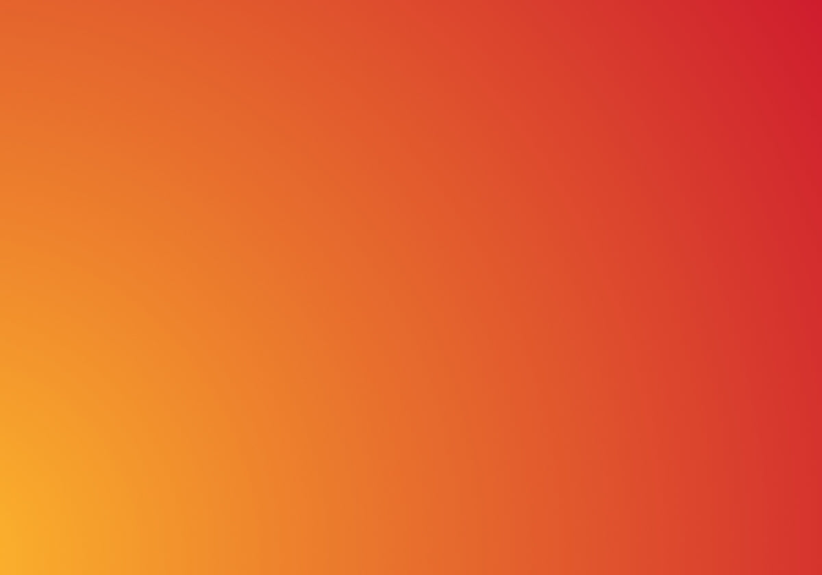 Bright orange to dark red gradient