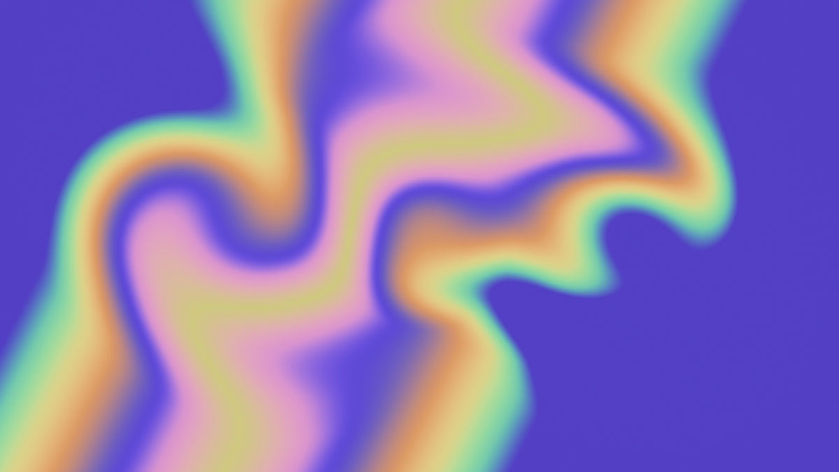 A blurry image of a wave on a purple background