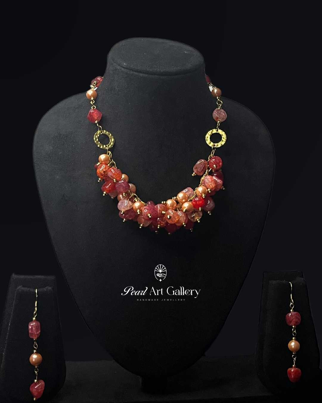 Firelight Choker (Orange) | Pearl Art Gallery