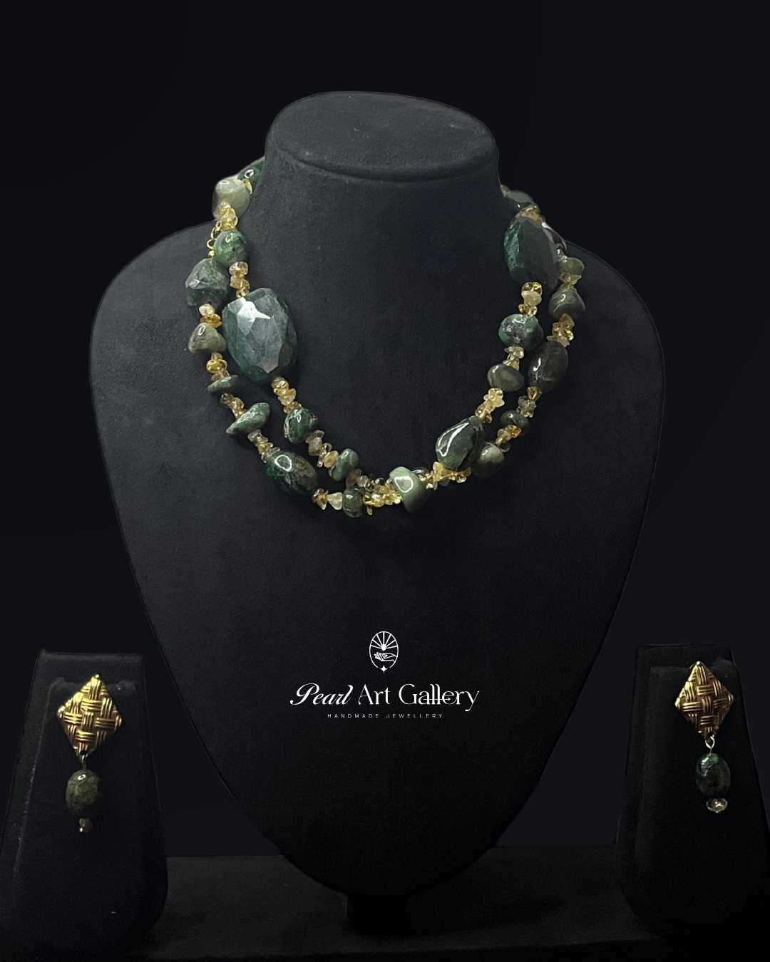 Nature Treasure Opera (Green) | Pearl Art Gallery